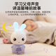 
Huohuotu AI Early Education Robot Dialogue Toy Children's Song Player Enlightenment Intelligent Story Machine for Children aged 0-6 F6S-AI Early Education Robot 32G-[Violet]