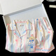 Ice Silk Children's Pyjamas für Frauen im Sommer Dünn 2025 neuer Stil für Mädchen USAqi Cartoon Girls Zwei-teilige Heimkleidung 6628# Zweiteiler Set [Short Sleeves + Shorts] 100 [8 Größen] 100-110 cm 30-40jin [Jin gleich 0,5 kg]