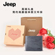 
JEEP Jeep Men's Wallet Large Capacity Head-Layer Cowhide Wallet Multiple Card Card Pack Birthday Gifts For Dad