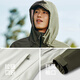 Semir three-proof jacket men's outdoor color-blocked windproof jacket mountaineering camping hiking autumn hooded top 101524108105