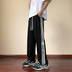 Ran Yilans selbe Sommer-Eis Silk Long Hosen für Jungen und Schüler der Junior High School Sport Casual Hosen für Kinder Wear Hosen K9905 Khaki Qualitätssicherung M 80-100jin [Jin entspricht 0,5 kg]