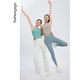 
Raft corega water drop beauty strap chest pad vest integrated woven quick-drying sleeveless fitness clothing yoga vest F14224 milk shake white S