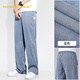 Nosskiss International Luxury Herrenbekleidungsmarke High-End Jeans 2025 Frühlings- und Sommer Neugeschäft Straight Casual Hosen 1048 Black 2xl [155-170jin [Jin entspricht 0,5 kg]]