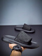 
GY Jinlilai slippers men's trendy summer wear 2025 new flip-flops soft sole anti-odor beach shoes popular men's shoes black 6189 38