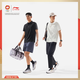 
Li Ning Honor Series丨POLO shirt men's 2025 summer fashion comfortable lapel short-sleeved sports top APLV673 -1 Champagne white M