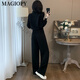 Magiopy International Luxury High-End Brand Spring 2025 New European High-Ald Fashion Fashion Set Black Black Black Black Set S (100Jin [Jin equivale a 0.5 kg])