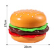 Hamburger pour enfants en Teddy Shiguang jouant des jouets de rangement de cuisine maison