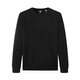 Septwolves round neck one-piece thin sweater 001 (black) L 170/88A