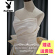 Playboy Brand Engagement Hochzeitskleid 2025 neuer Stil kleiner Schleier leichter trägerloser Fischtuxedo Kleid Morgen Kleid Girl Escape Princess Hochzeitskleid (Geschenk Schleier + Handschuhe) s