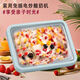 Frying ice machine Fried yogurt machine Household small ice cream machine Mini stainless steel for children's summer vacation cooling without plug-in New Nezha Ivory White Stainless Steel 304