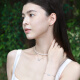 范琦（Fanci）蝶光项链女士蝴蝶夜晚发光锁骨链纪念日表白礼物生日送女友送闺蜜 蝶光项链 真爱玫瑰礼盒