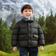 Balabala children's clothing children's down jackets for boys and girls 2025 new baby winter clothing spliced ​​jackets three-proof warm tops versatile