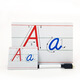 Guliang Factory Direct Sales Magnetic English Tarjeta de accidente cerebrovascular Kindergarten Aprendizaje Inglés Aprendizaje Ayudas tempranas Juguetes educativos para niños 48 Tarjetas magnéticas fonéticas (Medium)
