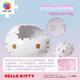 
3D-JP Sanrio Hello kitty ornaments for 50th anniversary trendy toys 3D three-dimensional puzzle gift for girls Christmas gift (F1049)