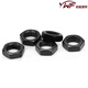 Litian 10.9 grade GB6172 black hexagon thin nut GB6173 fine tooth flat nut M5M6M8M10M12M14M16 The following is the national standard for black fine tooth thin nut 6173