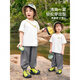 Boe [authentique] Droit européen T-shirt à manches courtes Clottes d'été Vêtements pour enfants Baby Boy Boy U15604 Gray 100 cm