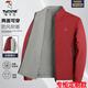 Woodpecker Reversible Woodpecker Authentic Dad Jacket Spring and Autumn Clothing Middle-aged and Old Men Commercial Stand Collar Jacket Men's Reversible 2597 Navy Stand Collar Logo Style 2XL 185 145-160Jin Jin is equal to 0.5 kg
