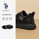 U.S. POLO ASSN. Paul men's shoes 2025 autumn new casual leather shoes British retro business commuting versatile sneakers
