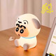 Crayon Shin-chan Night Light Luminous Artifact Baby Feeding Lamp Desktop Bedside Ornament Children's Creative Gift Children's Day Gift Shin-chan Xiaobai Night Light