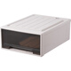 He Jiagong Wardrobe Storage Box Drawer Plastic Household Clothing Storage Box Clothing Underwear Organizing Box Transparent Storage Box 37L[3523] Deep 47*35*23cm Special Offer 1