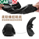 卡帝乐鳄鱼（CARTELO）真皮豆豆鞋男2025新款韩版百搭潮流休闲懒人一脚蹬软底透气小皮鞋 9901黑色【镂空】 38 男士高档休闲鞋