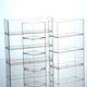 Pupan Andere Aufbewahrungsboxen Küchenschubladen eingebaute Partition transparente schmale Streifen Tabelle Stäbchen Stäbchen Station Rechteckige 4877. Seite U Transparent Korb mittelgroß 1 pt hohe transparent