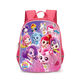 Weimiao Mengke Escuela Bolsa de dibujos animados Protección de la columna vertebral Kinderying Escuela Primaria Princesa Princesa Carga Reducción de la mochila Roja Gran tamaño (Grados 1-4) Weimiao Mengketu A01