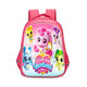 Weimiao Mengke Escuela Bolsa de dibujos animados Protección de la columna vertebral Kinderying Escuela Primaria Princesa Princesa Carga Reducción de la mochila Roja Gran tamaño (Grados 1-4) Weimiao Mengketu A01