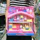 
Shantoulin Village Pink Rabbit Mini House Little Rabbit Ice Cream Shop Bedroom Kitchen Kitchenware Girl Playing House Toys YY17081 Yiyan Pink Rabbit Mini Toast