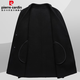 Pierre Cardin 100% sheep wool double-sided woolen coat men's windbreaker mid-length woolen coat casual jacket for men