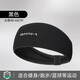 SA Wang [Alemania] Diadema deportiva para el turbante masculino que absorbe el sudor y la diadema inducida por el sudor para el sudor a prueba de sudor de las niñas [Negro] Silicona Anti-Slip Sweatbing [Alemania]