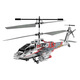 Apache bewaffneter Kampf Fernbedienung Hubschrauber Simulation Jagd Model Kinder Jungen Spielzeug XK1 Apache bewaffneter Kämpfer Bright Silver English