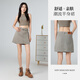 Zhenweis women's clothing 2025 summer new women's clothing simple versatile loose fashion trendy casual skirt LY green 8700 S