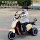 双人儿童电动摩托车遥控三轮车宝宝男女童车大号可充电小孩玩具车 BDL-688现代款绿色+12v7遥控双驱