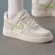 Nike (Nike) zapatos casuales zapatos para mujeres 2025 Nuevos zapatos deportivos de verano AF1 Air Force No. 1 Shoes Low Top CI0919-102 IB3881-001 Phantom Grey/Light Military Green 37.5