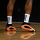 Adidas Basketballschuhe Herrenschuhe, Harden der 8. Generation Praktische Trainingspolsterung Low-Top-Sportschuhe, großer Größe IE2694/Schwarz Orange 45