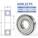 6208 Deep Groove Ball 6209/6210/6211/6212/6213/6214 Lager 6215R Andere 6208zz_p4 Eisenabdeckung
