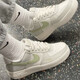 Nike (Nike) zapatos casuales zapatos para mujeres 2025 Summer Nuevos zapatos deportivos AF1 Air Force No. 1 Low Top Shoes IB3881-001 IB3881-001 Phantom Grey/Light Military Green 37.5