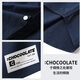 Camisa de manga larga de algodón puro CHOCOOLATEit para hombre, nueva chaqueta informal antiarrugas de otoño e invierno para hombre, azul 2XL