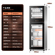 AUX disinfection cabinet household vertical disinfection cupboard two-star drain-free disinfection cabinet tableware large capacity tea cup high temperature disinfection cupboard national subsidy ZTP338-V1