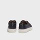 Hugo Boss Black Gary Grain Leder -Turnschuhe mit Logo Spitzenring 50543657_401 39