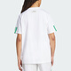 Adidas kurzärärmiges T-Shirt Herren Sommer New Neo Sportswear Strickbares runder Hals halbärmelig Top HC9717 reines Baumwoll JM6473 Weiß L.