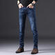 Sieben Wolves Offizielle Website Flagship Store Blue Black High-End Jeans Herren Spring- und Herbststil Slim Feet 2025 Neues, vielseitiges, elastisches 1049-Grau-reguläre 28_Wait-Umfang [2 Fuß 1]