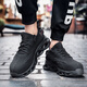 Jiefu Labour Protection Shoes der atmungsaktiven weichen alleinigen, leichten lässigen weiblichen Elektriker Kögel Kopf Anti-Smash-Sicherheitsarbeit 844 Schwarz fliegendes Weben anti-Smashing-Anti-Punktions atmungsaktiv 36 36