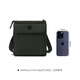[Второй рукой 99 Новый] Не используется Armani Axe Men's Men's Men's Men's One-Crossbode Crossbody Bag XM000591 AF12099 UB001 Dark Green