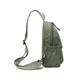Women's backpack lightweight nylon small schoolbag simple and versatile backpack crossbody bag khaki