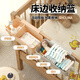 Zimenengyuan (Zimenengyuan) Cama de almacenamiento para bebés colgando la cama de la cama del bebé Pañales de la placa de la placa de la placa de la placa de almacenamiento Bolsa fuera de blancos (partición ajustable C 32.5*14.5*12cm