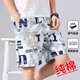 [Dünne reine Baumwolle] Shorts Herren Sommer lose Hosen Herrenhosen Arbeiten Hose große Shorts Herren Beachhose 699 Ziegelrot 5xl