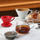 Mongdio hand-brewed coffee ceramic filter cup v60 filter funnel coffee filter No. 01 white