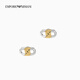 
EMPORIO ARMANI/Armani official flagship [gift] New men's eagle logo buckle rod clasp cufflink 2025 summer EGS3184040-Silver/Gold